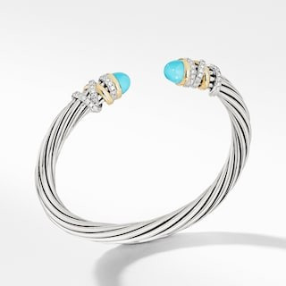 Helena Bracelet with Turquoise and Diamonds | David Yurman
