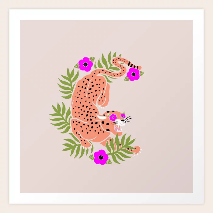 Cheetah Art Print | Society6