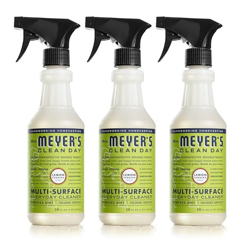 MRS. MEYER'S CLEAN DAY All-Purpose Cleaner Spray, Cruelty Free Formula, Lemon Verbena, 16 fl. oz - Pack of 3 | Amazon (US)