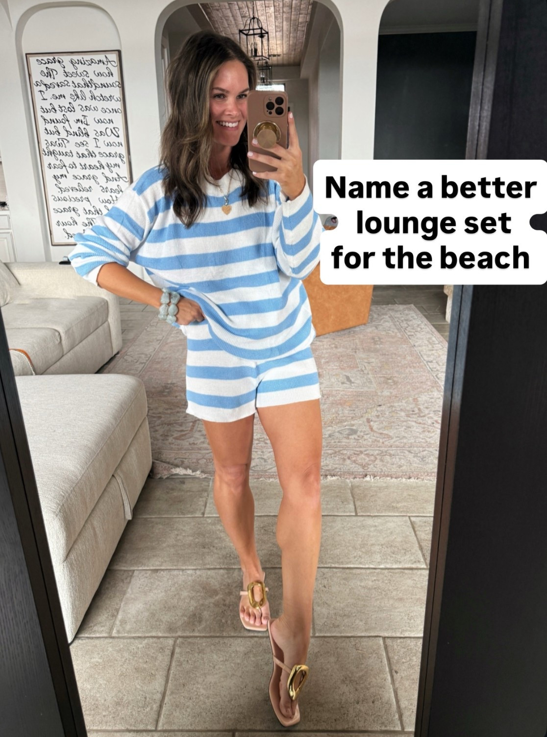 Love this cozy set for travel, the beach! Lounging it’s so elevated and cozy true sizing #casualoutfit #loungeset #beachoutfit #traveloutfit #springbreak 

#LTKootd #LTKSaleAlert #LTKTravel