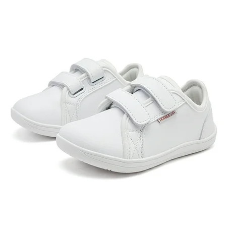 HOBIBEAR Kids Barefoot Shoes Little/Big/Kid Wide Toe Minimalist Sneakers Lightweight Hook Loop Artificial Leather Shoes | Walmart (US)