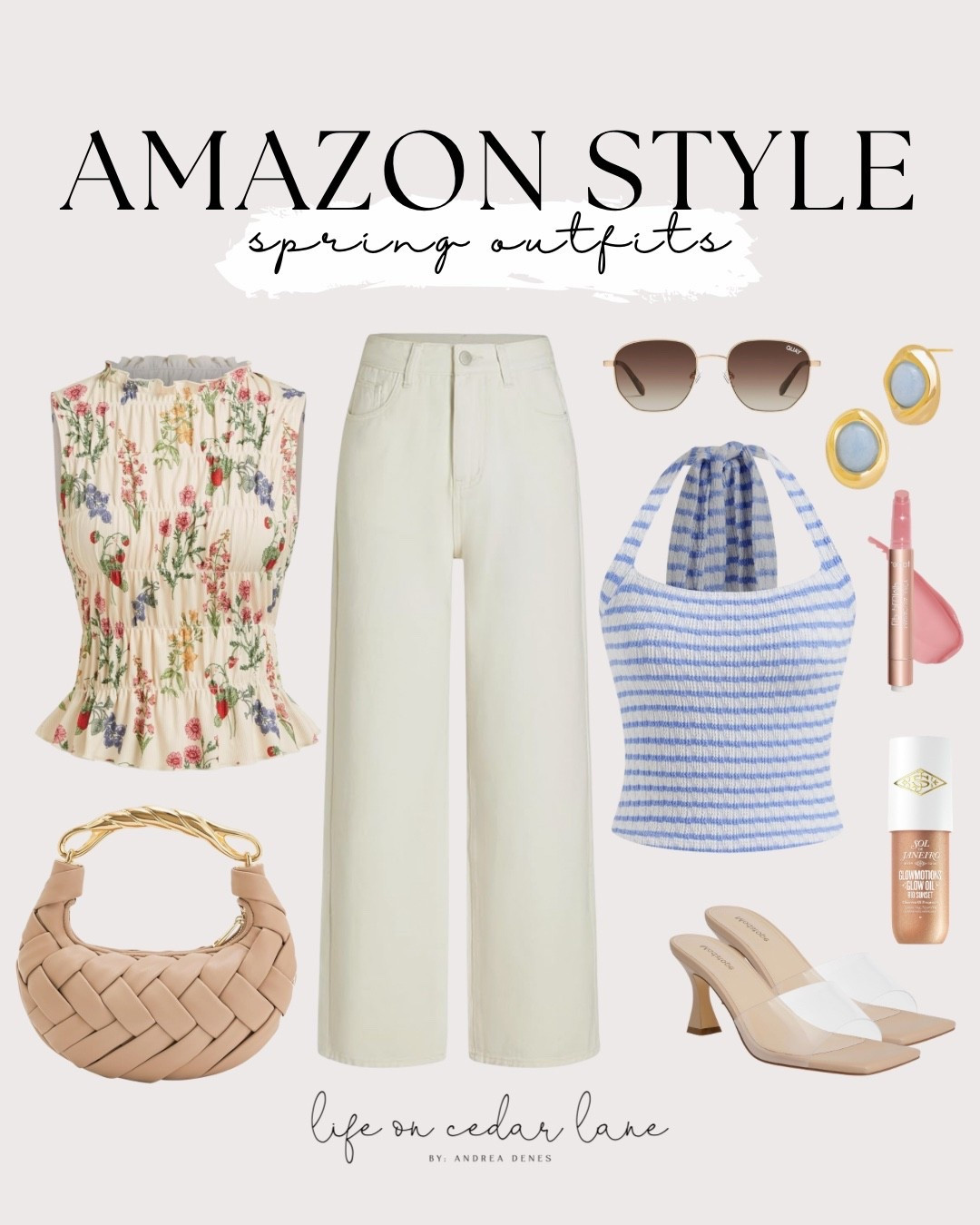 Spring style inspo: Perfect outfits and chic accessories! Check these Amazon finds! #springoutfits #amazonstyle

#LTKspring #LTKspringtrends #LTKSaleAlert