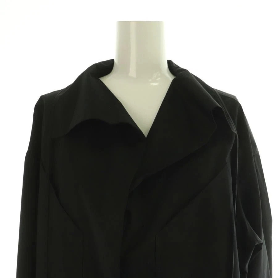 HERMES H5H0620DV Draped Collar Shirt Blouse Long Sleeve Black 36 | eBay | eBay US