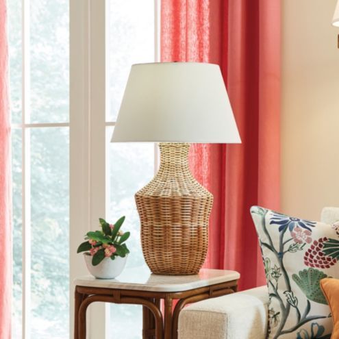 Wilmington Woven Table Lamp | Ballard Designs, Inc.