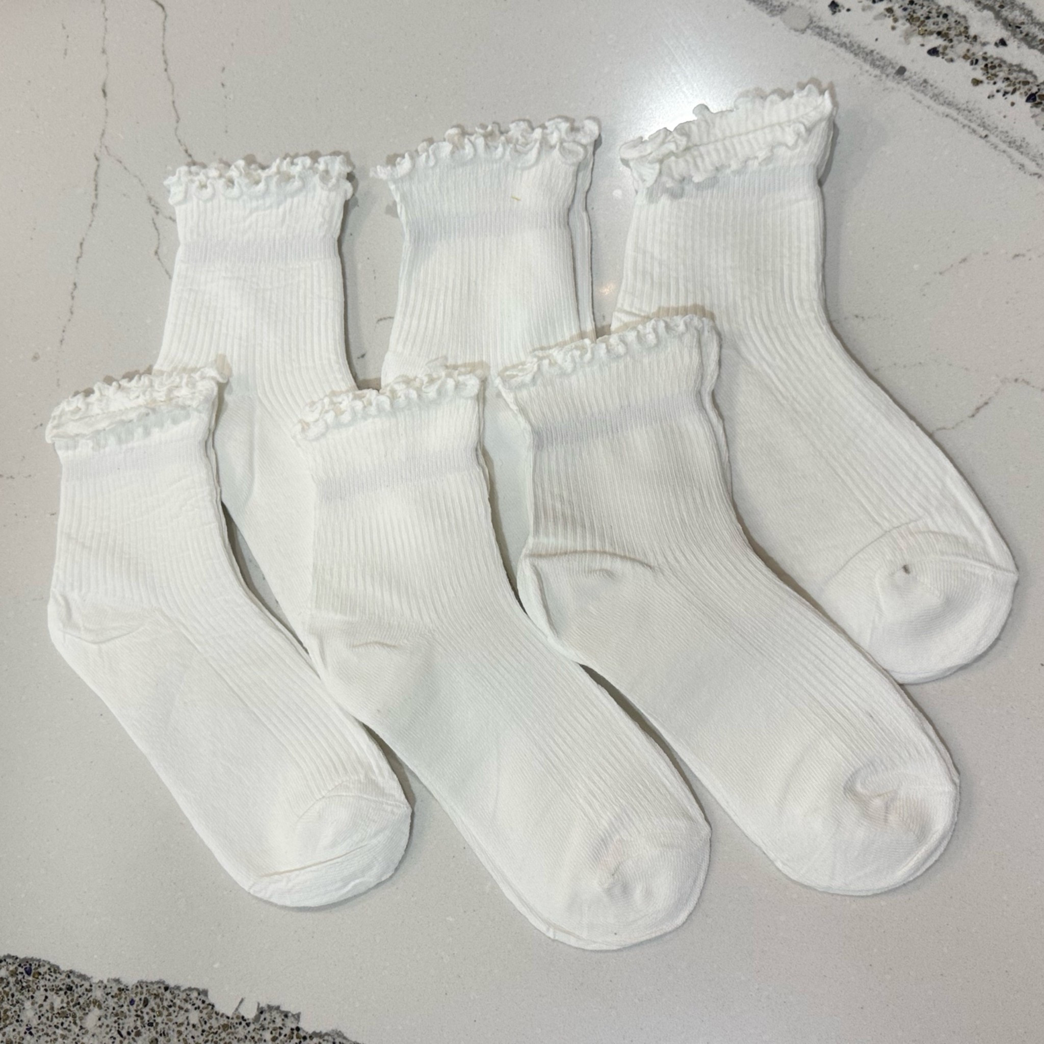 Women’s ruffle socks on major sale from Amazon

Women’s socks 
Ruffle

#LTKSaleAlert #LTKmomlife #LTKootd