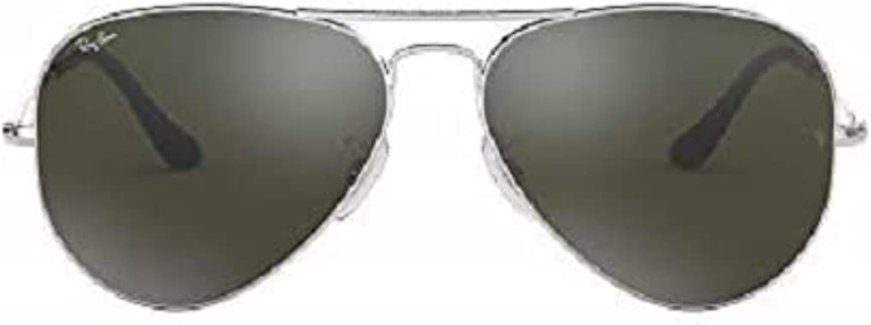 Ray-Ban RB3025 Classic Mirrored Aviator Sunglasses | Amazon (US)