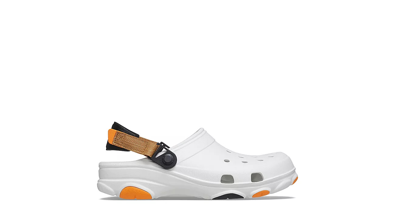 WHITE CROCS Mens Classic All-terrain Clog | Rack Room Shoes