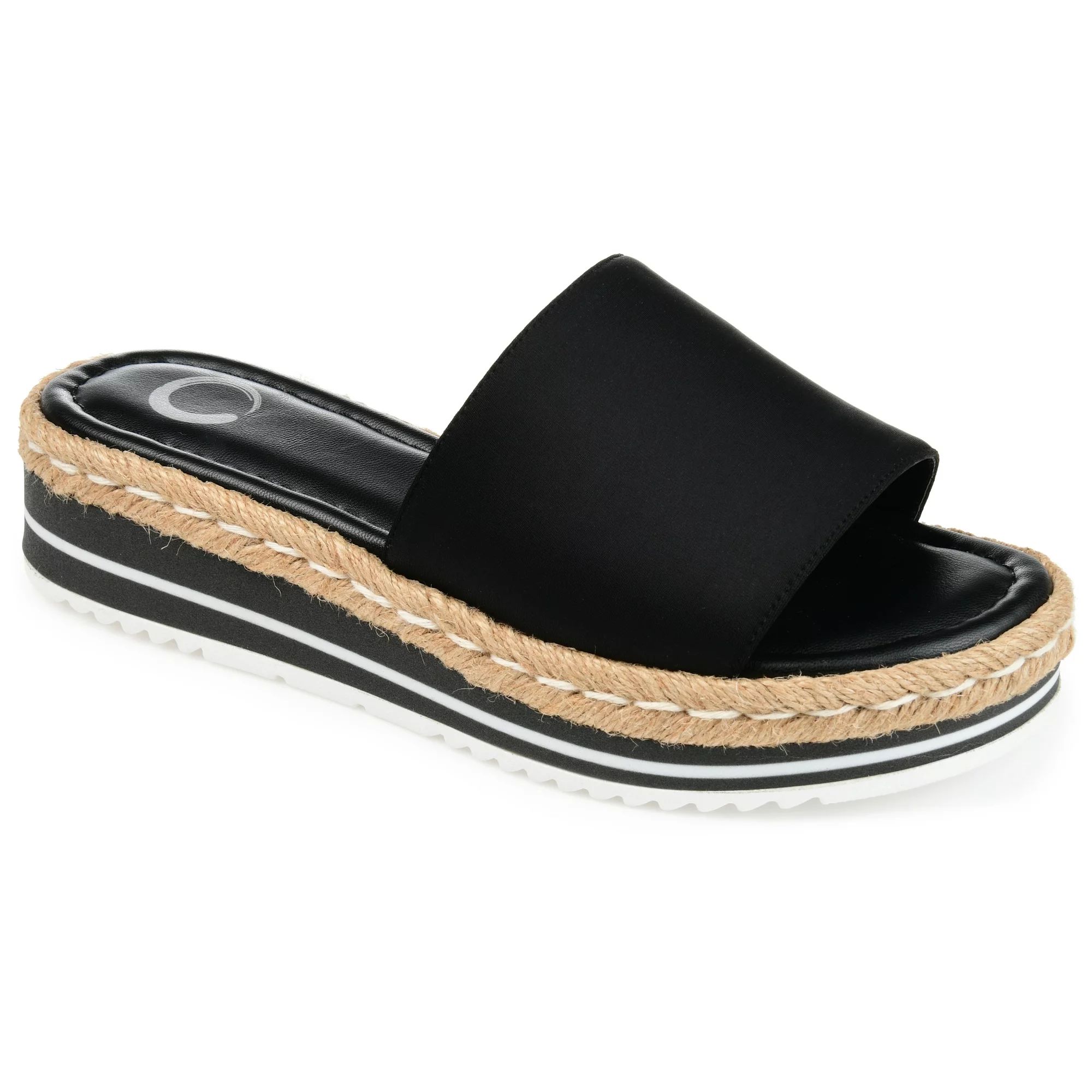 Journee Collection Womens Rosey Tru Comfort Foam Wedge Heel Espadrille Sandals | Walmart (US)