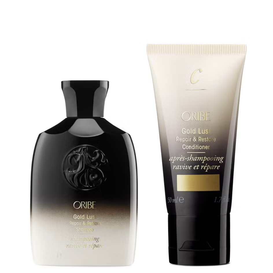 Oribe Gold Lust Repair and Restore Shampoo and Conditioner Travel Bundle | Dermstore (US)