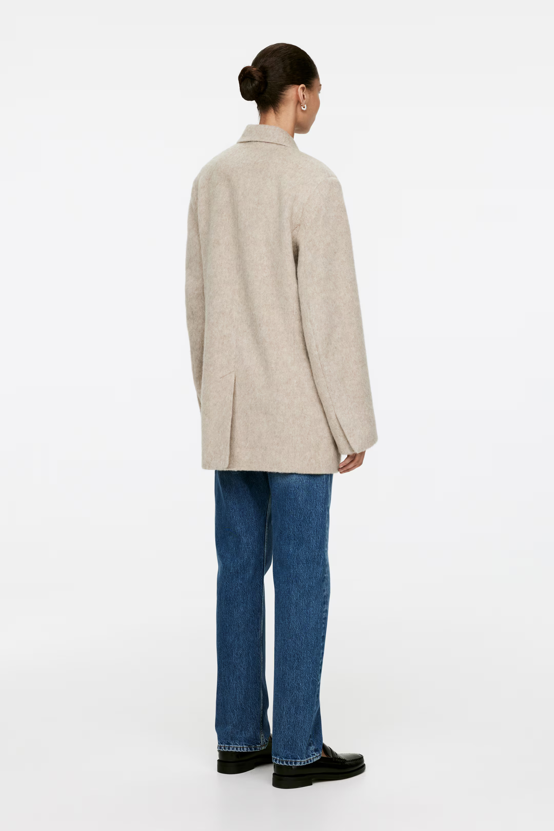 Gebürsteter Wollblazer | H&M (DE, AT, CH, NL, FI)