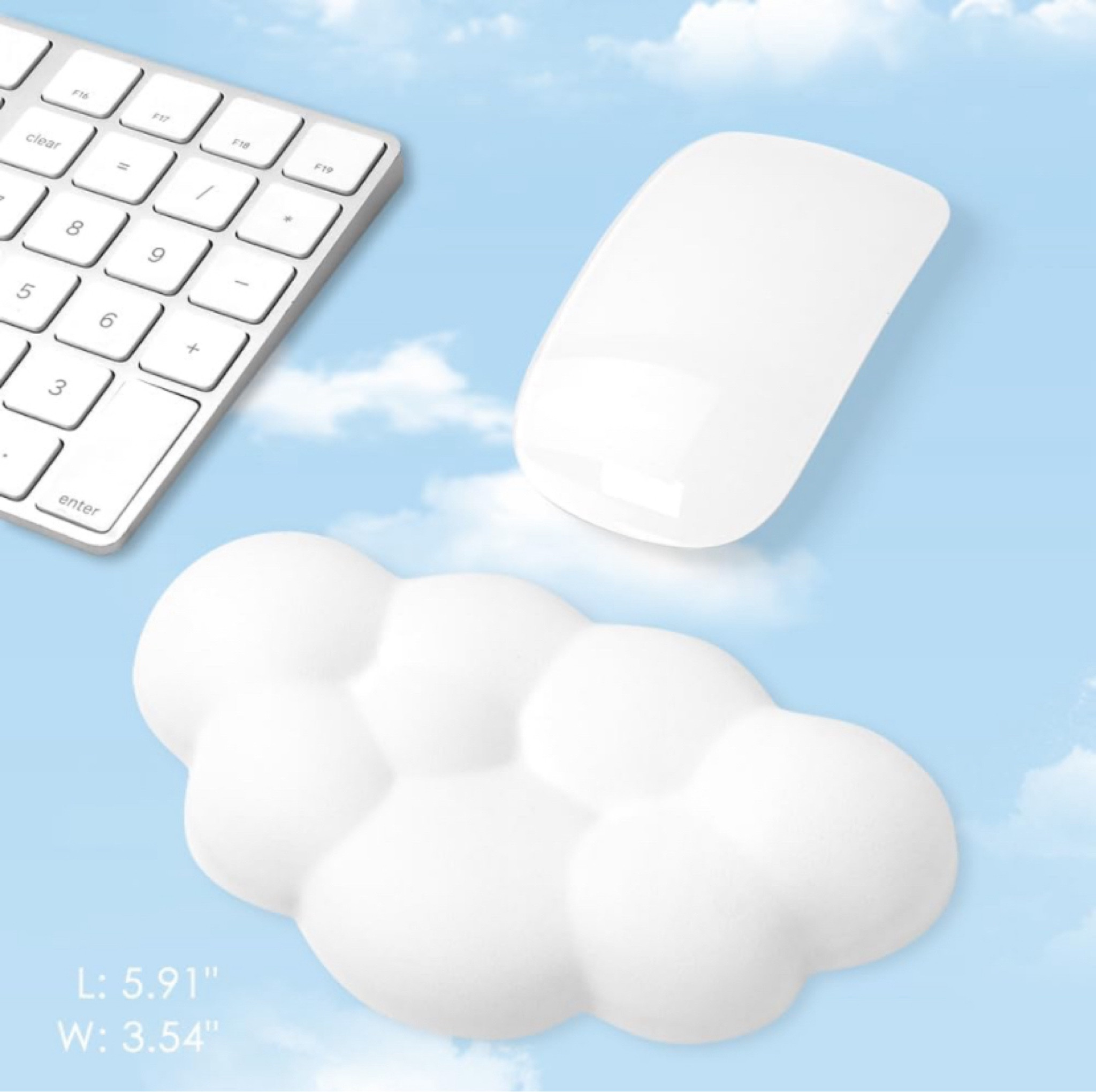 Cloud Wrist Rest Cushion🤍