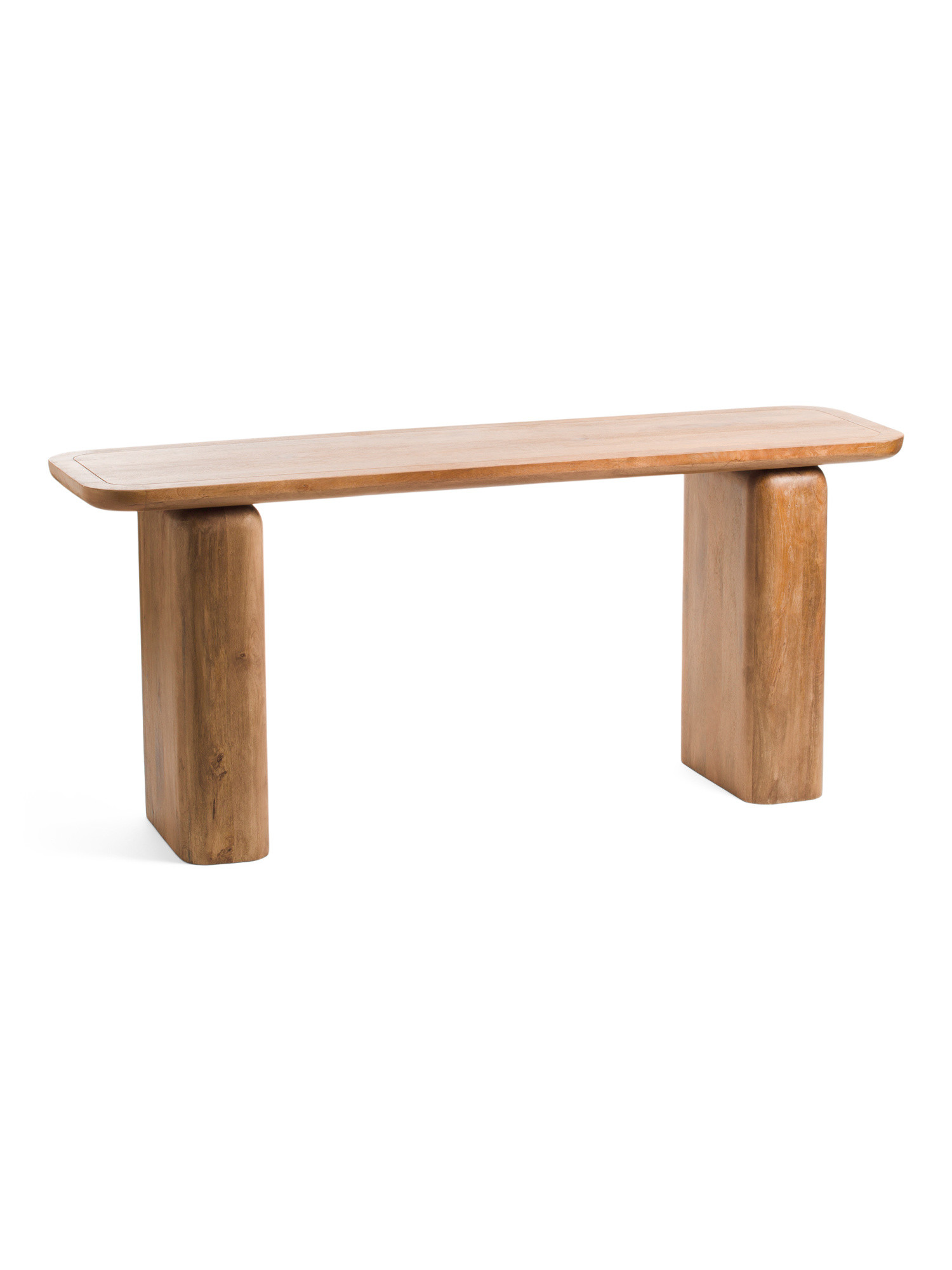 68in Solid Mango Wood Chloe Console Table | Marshalls