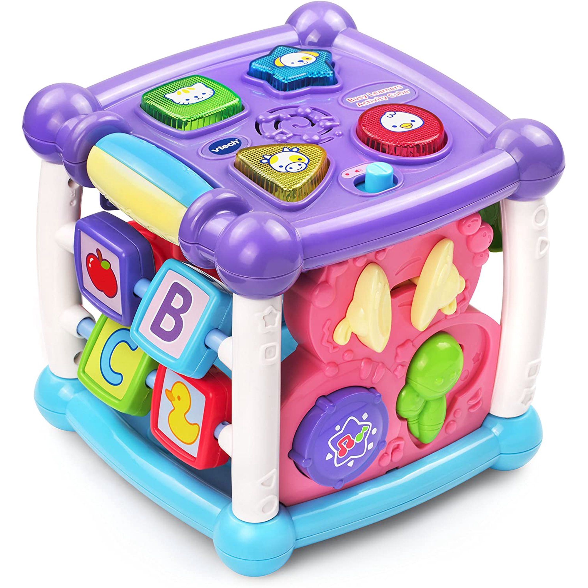 VTech Busy Learners Activity Cube - Purple - Online Exclusive | Walmart (US)