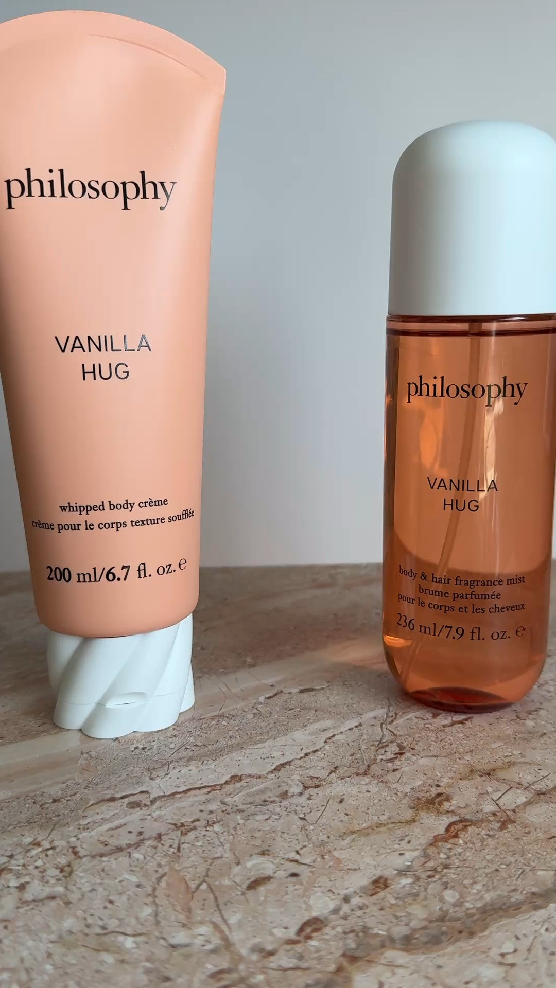 Philosophy Vanilla Hug whipped body cream and hair & body mist spray! Available at Ulta.com 

#bodymist #hairperfume
#philosophy #bodylotion

Body lotion, whipped body lotion, hair perfume, body mist, philosophy skincare,

#LTKmorningroutine #LTKBeauty