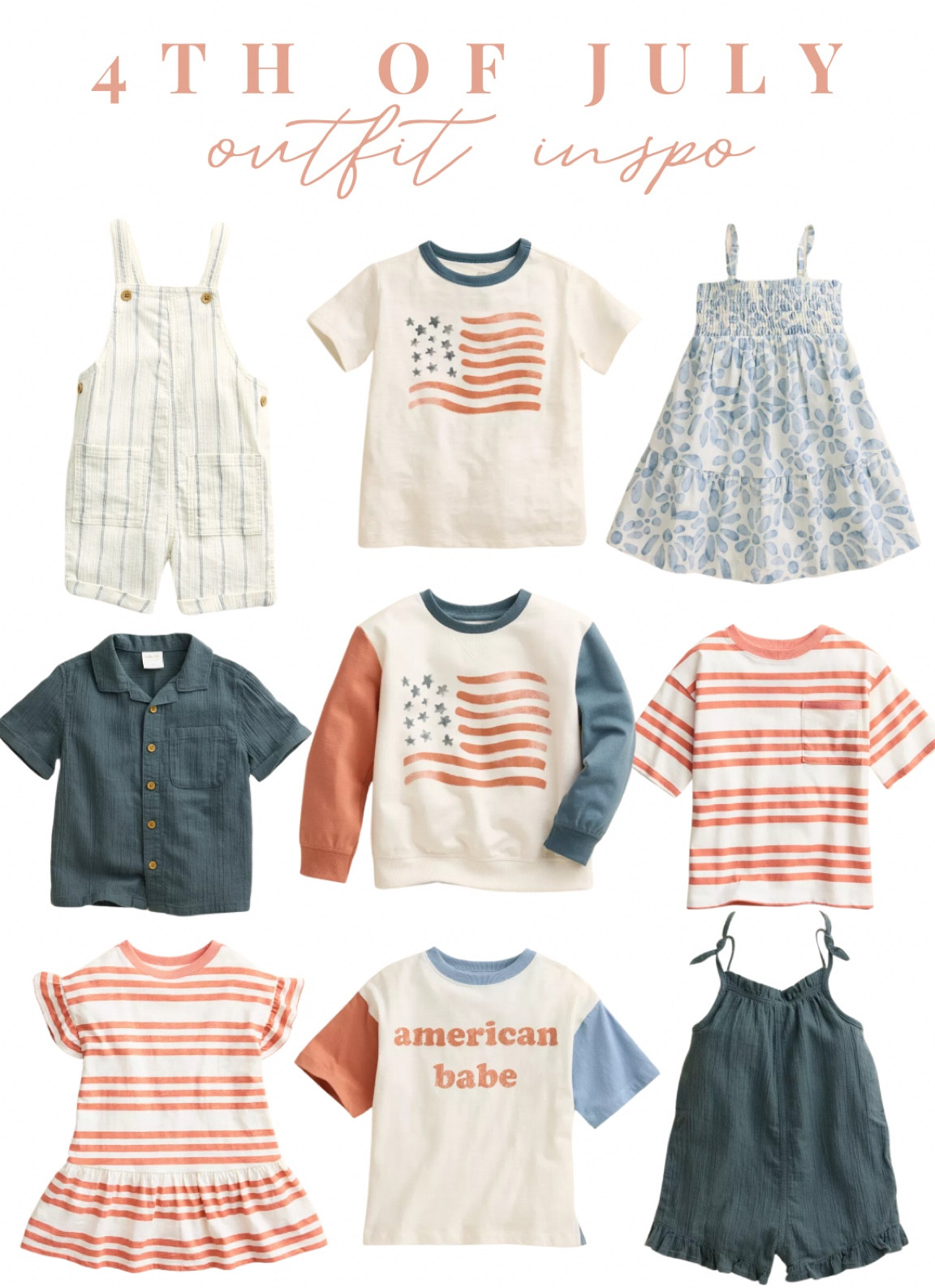 4th of July outfit inspo for kids!

#LTKstyletip #LTKfindsunder50 #LTKkids