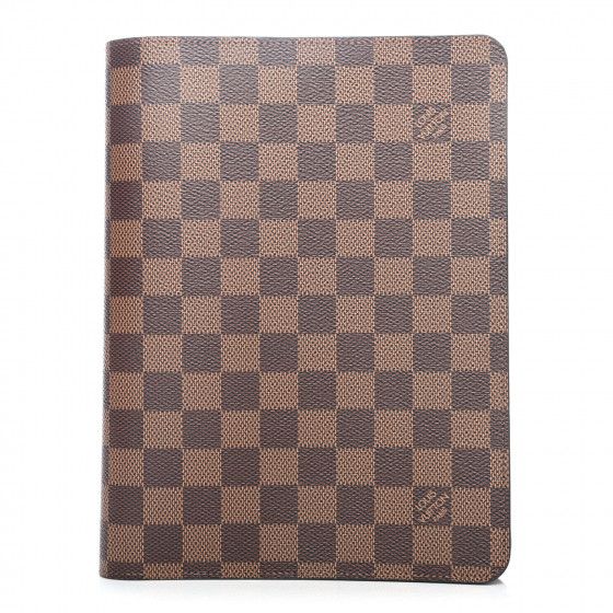 LOUIS VUITTON

Damier Ebene Desk Agenda Cover | Fashionphile