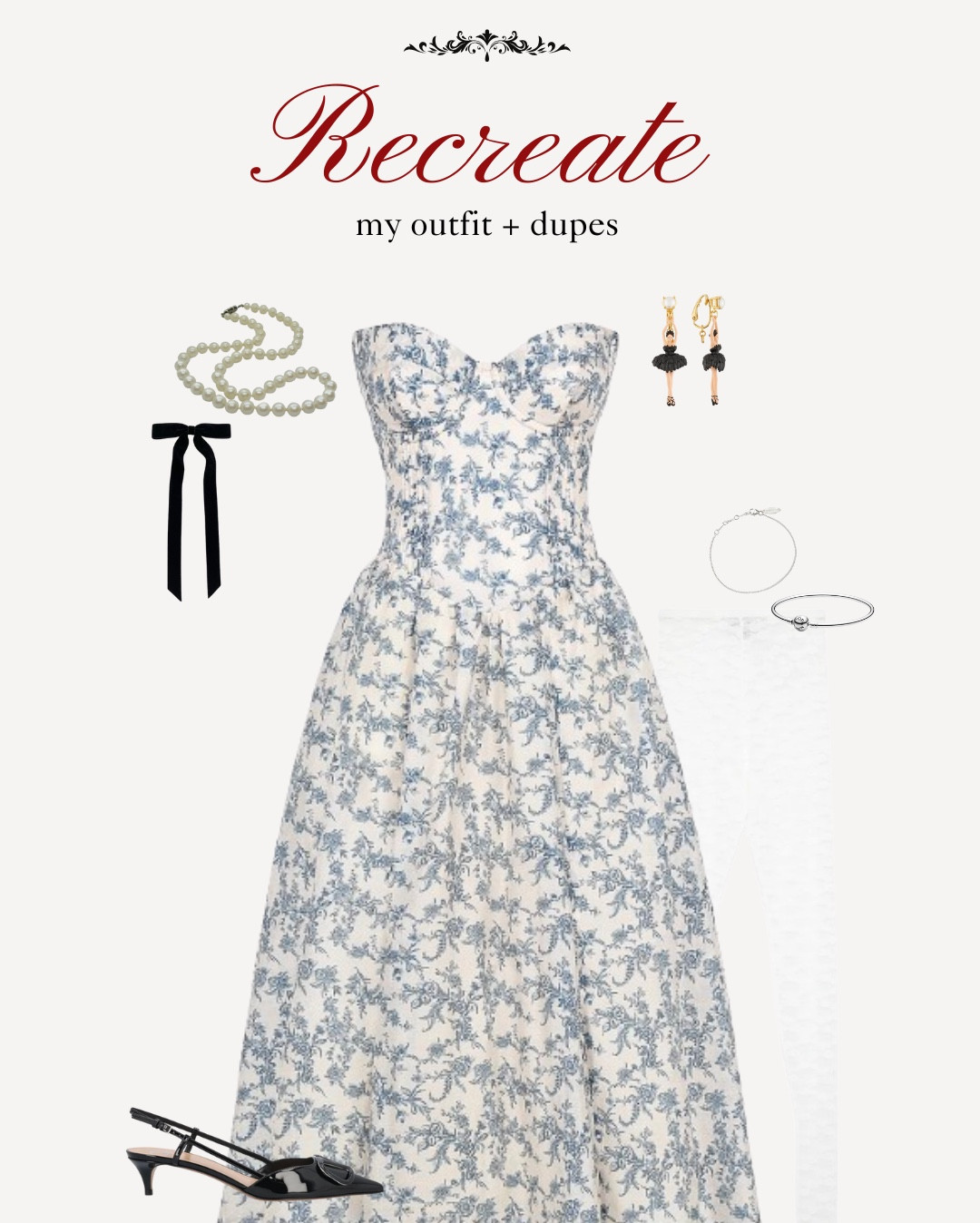 recreate my outfit 🩵🫶🏽✨