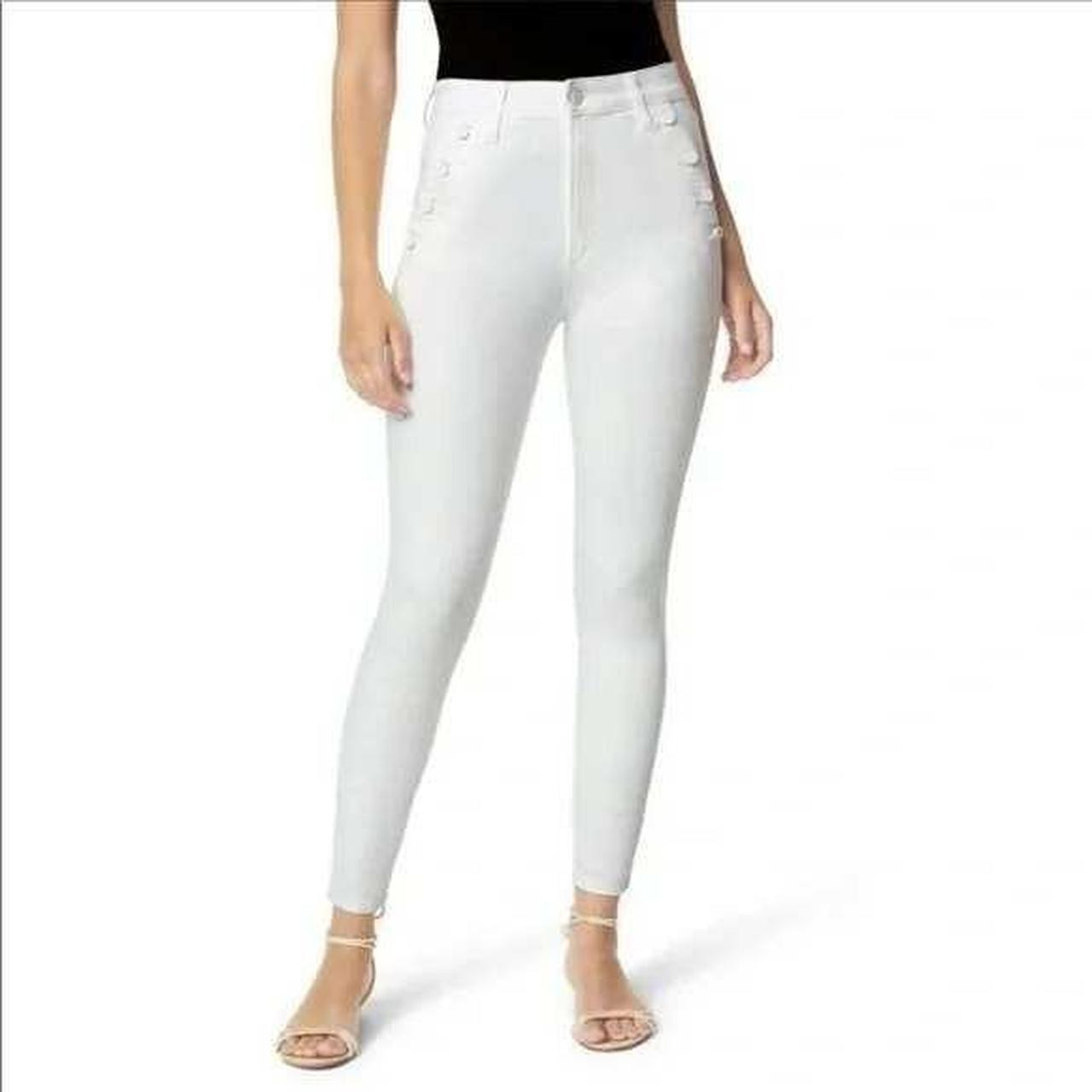 Joe's Jeans Women's Jeans - White - 27 | Depop US