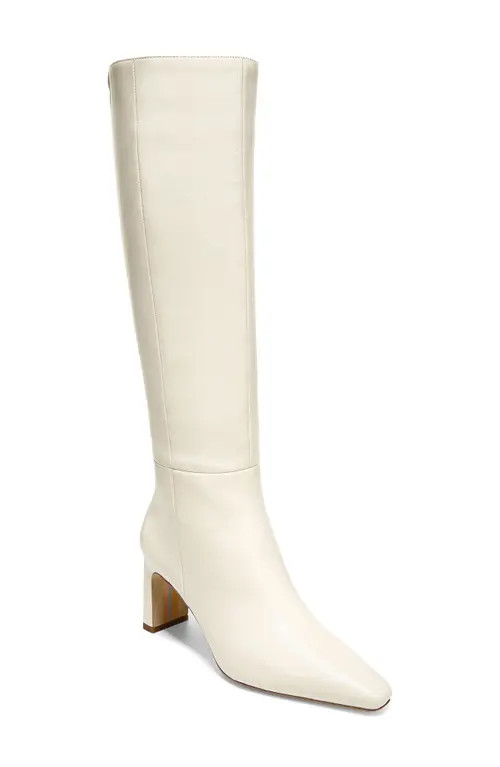 Sam Edelman Sylvia Knee High Boot in Modern Ivory at Nordstrom, Size 11 Regular Calf | Nordstrom