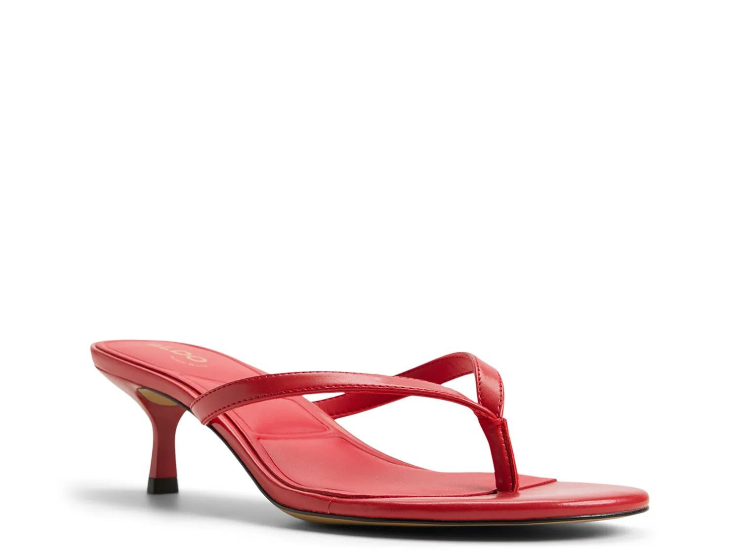Aldo Lift Sandal | Women's | Red | Size 6.5 | Sandals | DSW