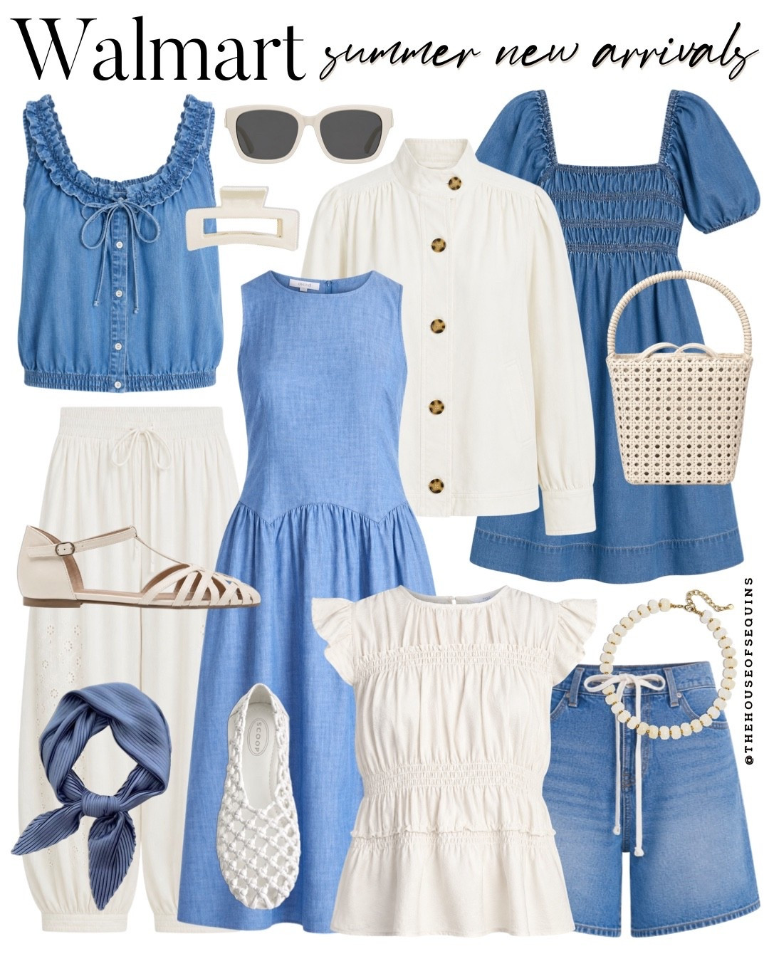 Shop Walmart new arrivals! Summer outfit, summer dress, denim dress, denim shorts, casual date night outfit

#LTKootd #LTKSaleAlert #LTKMidsize