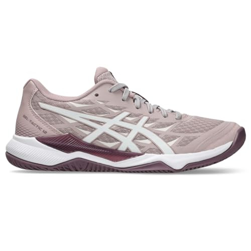 ASICS Women's Gel-Tactic 12 Volleyball Shoes, 7.5, Watershed Rose/White | Amazon (US)
