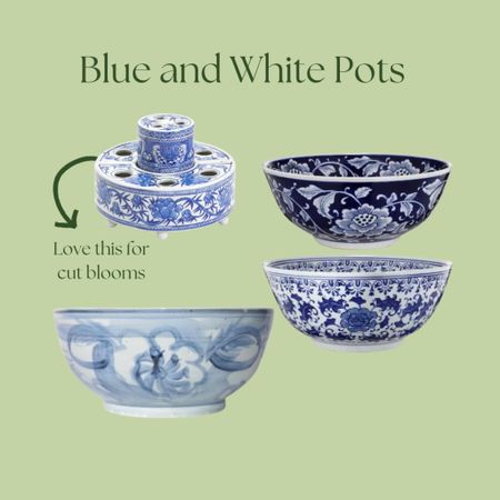 Blue and White Pots 💙

#LTKMostLoved #LTKGiftGuide #LTKhome