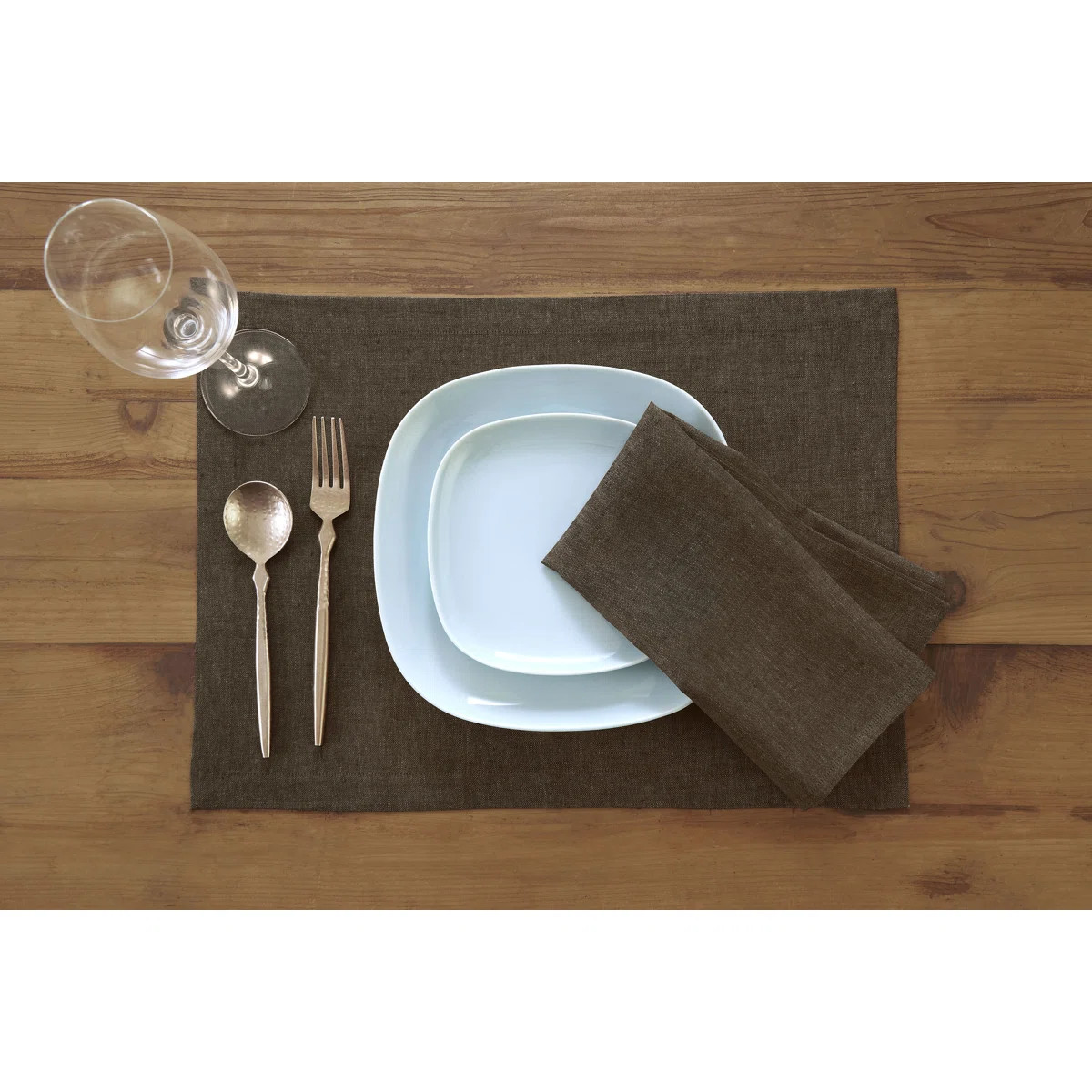 100% Pure Linen Dinner Napkins - Athena (Set of 4) | Wayfair North America