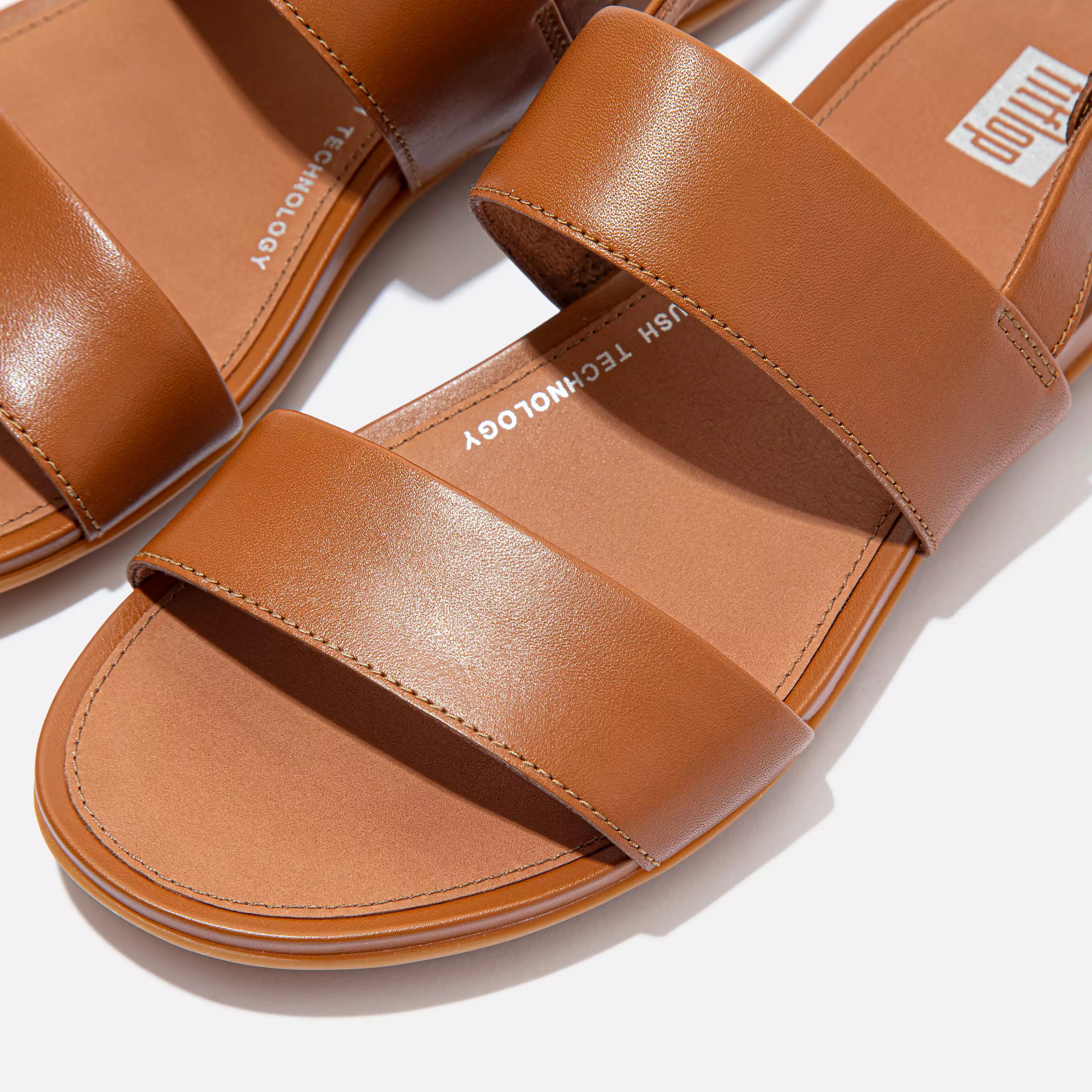 GRACIE Leather Back-Strap Sandals | FitFlop (US)