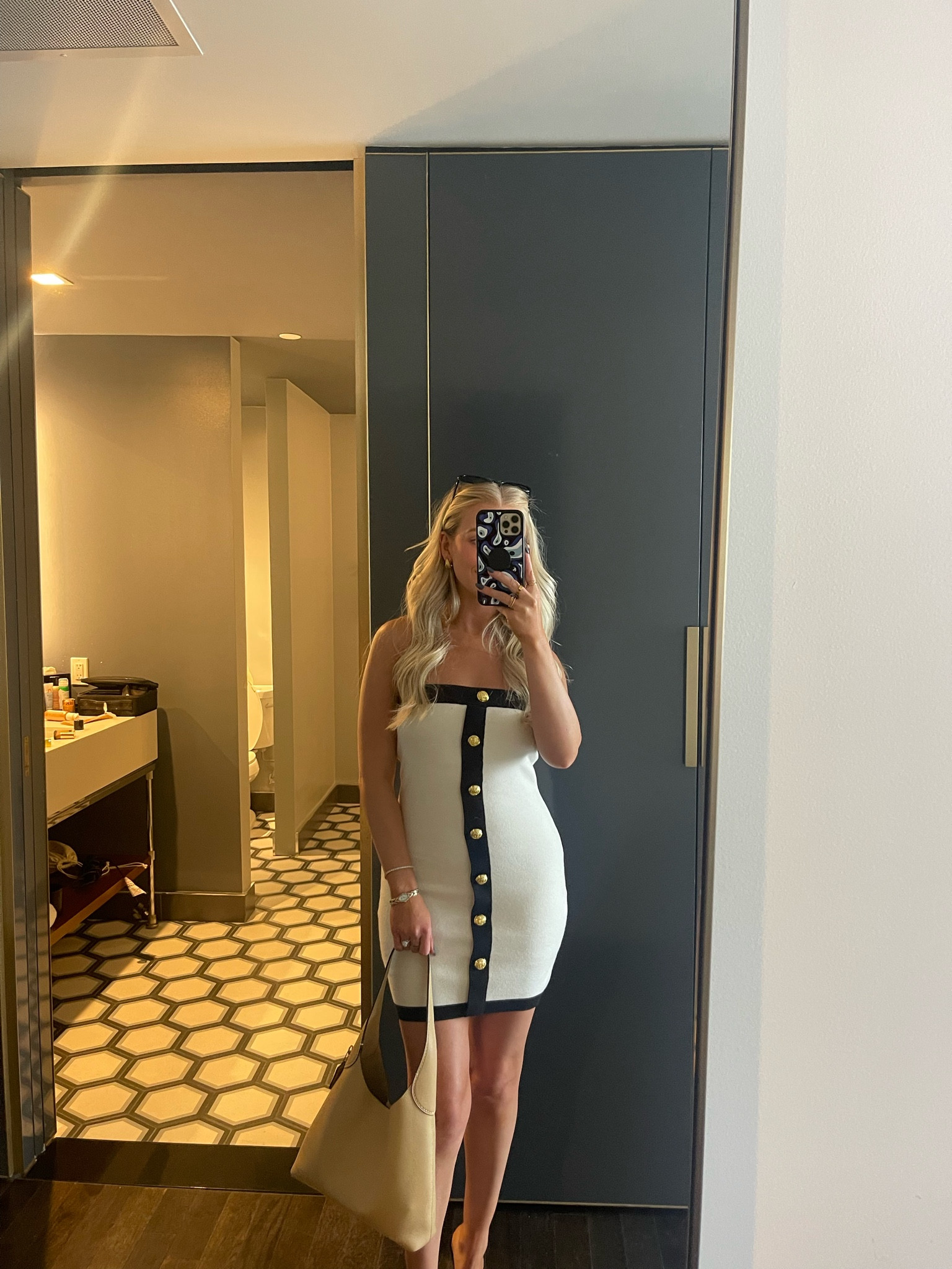 What i wore for an agency happy hour + quiet elegance themed party - dress is rented from Nuuly (brand endless rose) but linking similar!

#LTKCon #LTKFindsUnder100 #LTKWorkwear