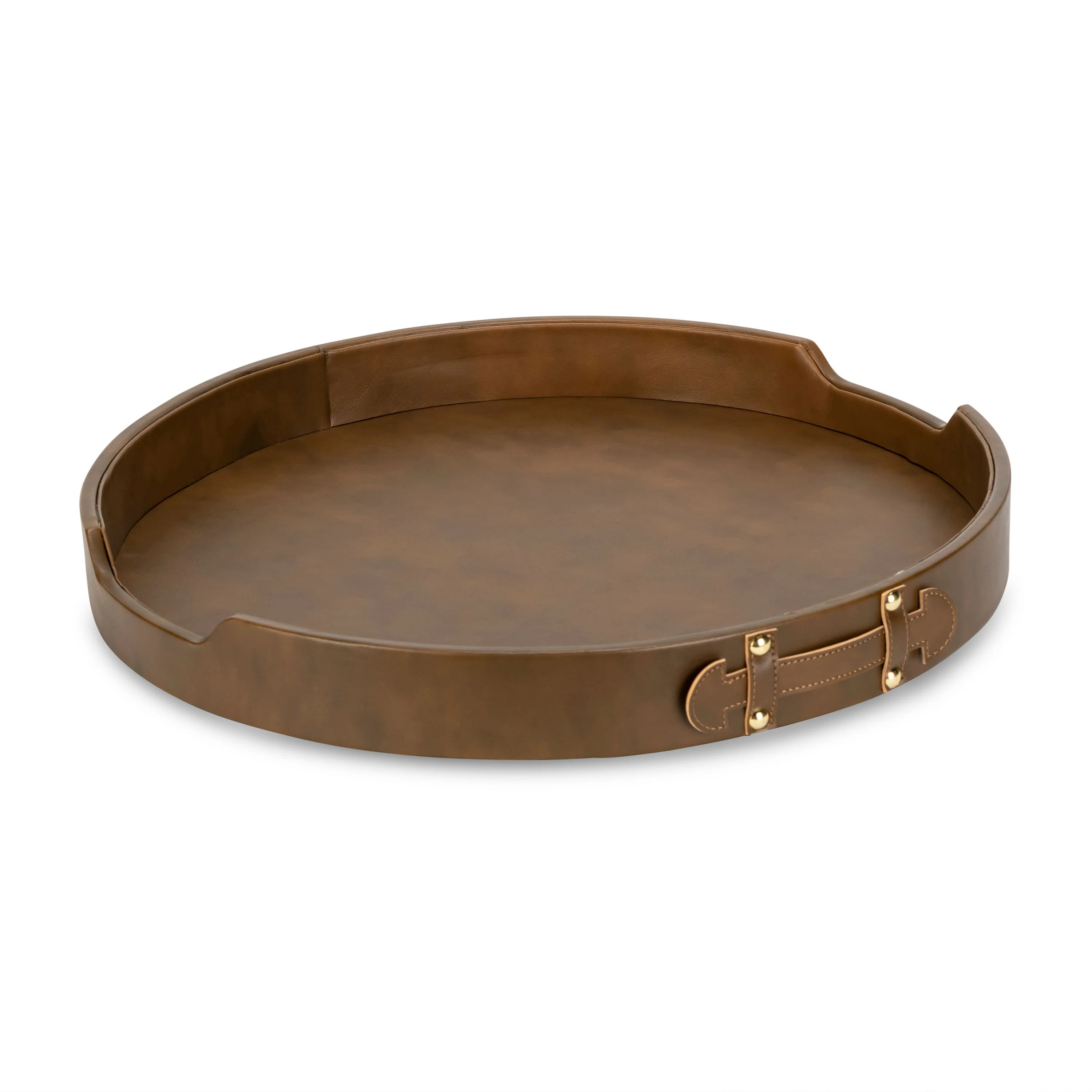 Ayanti Leather / Faux Leather Tray | Wayfair North America