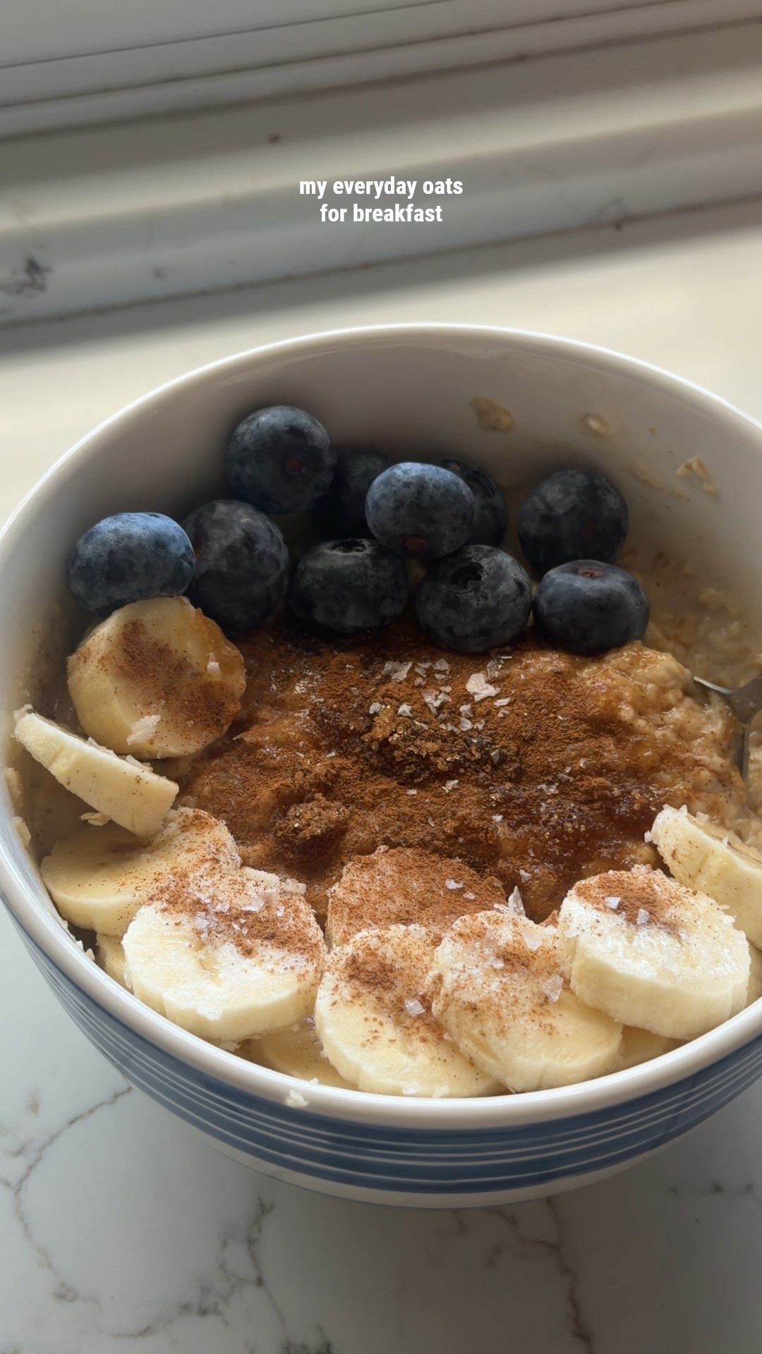 Oatmeal in the morning is my new fave breakfast. A sprinkle of flaky sea salt on top really does the trick 😮‍💨

#LTKHome #LTKvlog #LTKfoodie
