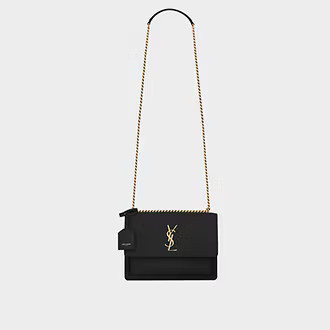 Sunset Smooth Leather Medium Chain Bag | Brown Thomas (IE)