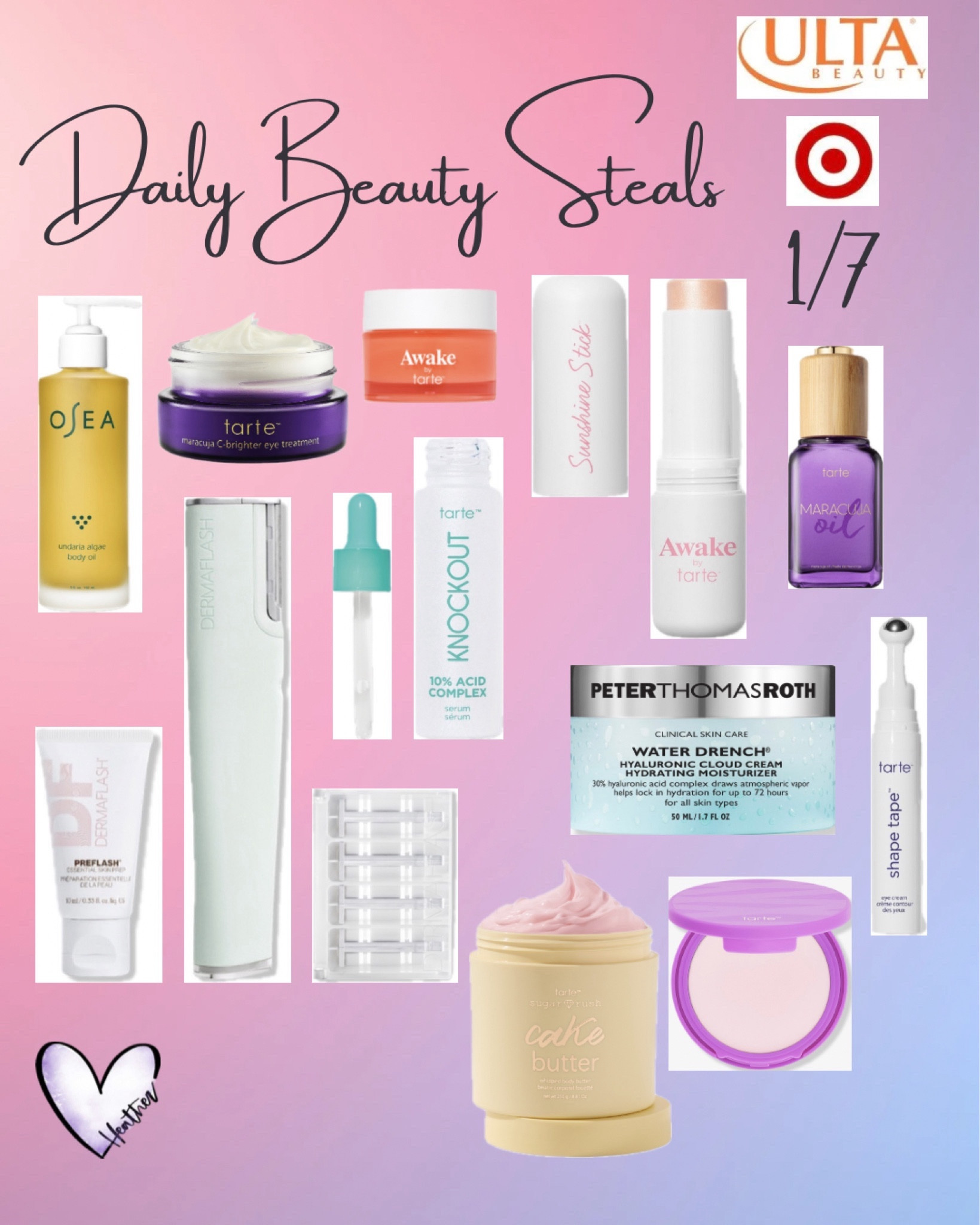 Daily Beauty Steals at Ulta Beauty & Target

#LTKbeauty #LTKsalealert #LTKfindsunder50