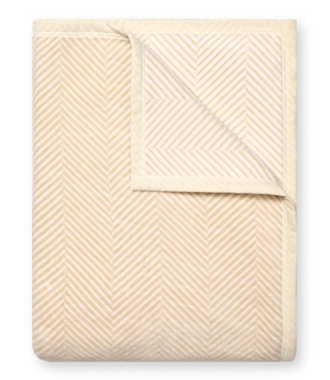 Harborview Herringbone Cornflower Throw Blanket | ChappyWrap | ChappyWrap