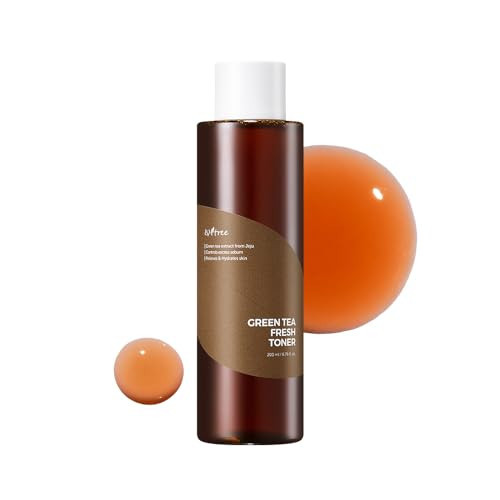 ISNTREE Green Tea Fresh Toner 200ml, 6.76 fl.oz | Korean Skincare | Toner for Oily Skin | Sebum Control | Hydrating and Refreshing | Amazon (US)