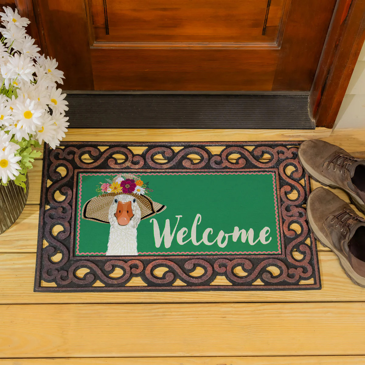 Flowery Goose Sassafras Switch Mat | My Evergreen