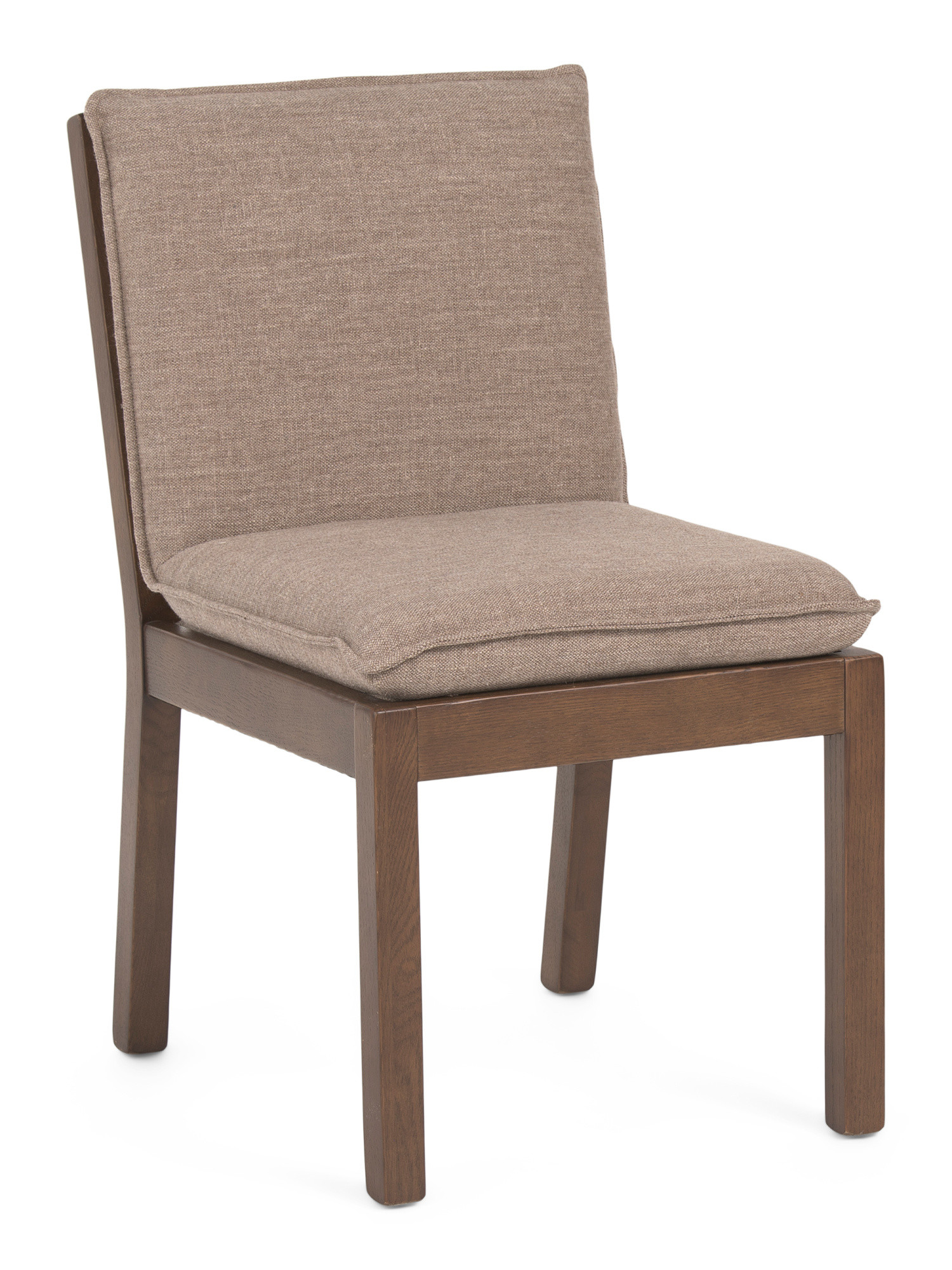 19x33 Wilmington Performance Fabric Solid Oak Frame Dining Chair | TJ Maxx