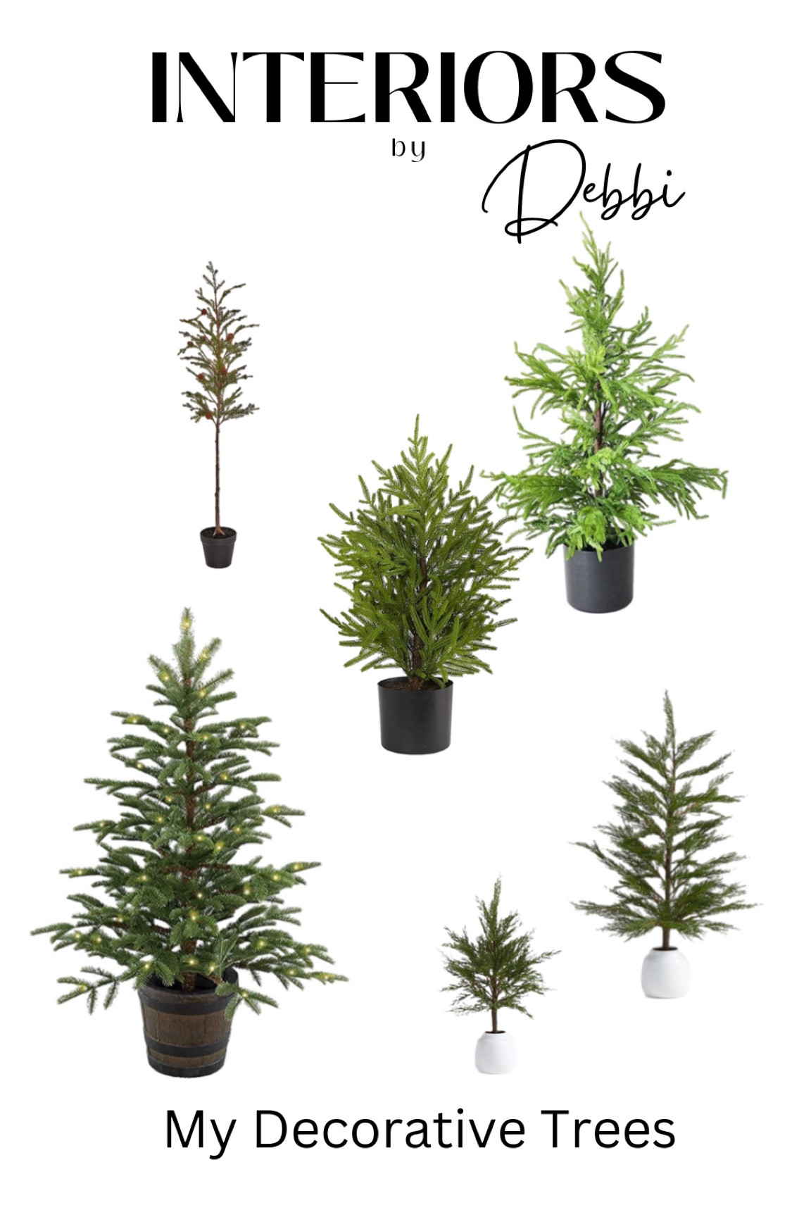 Decorative Pine Trees
Norfolk pine trees, Sappling spruce, 
Potted trees
#founditonamazon

#LTKGiftGuide #LTKhome #LTKSeasonal