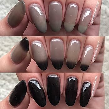 AIMEILI Temperature Color Mood Changing Soak Off Chameleon Gel Nail Polish Set Of 6pcs X 10ml- Ki... | Amazon (US)