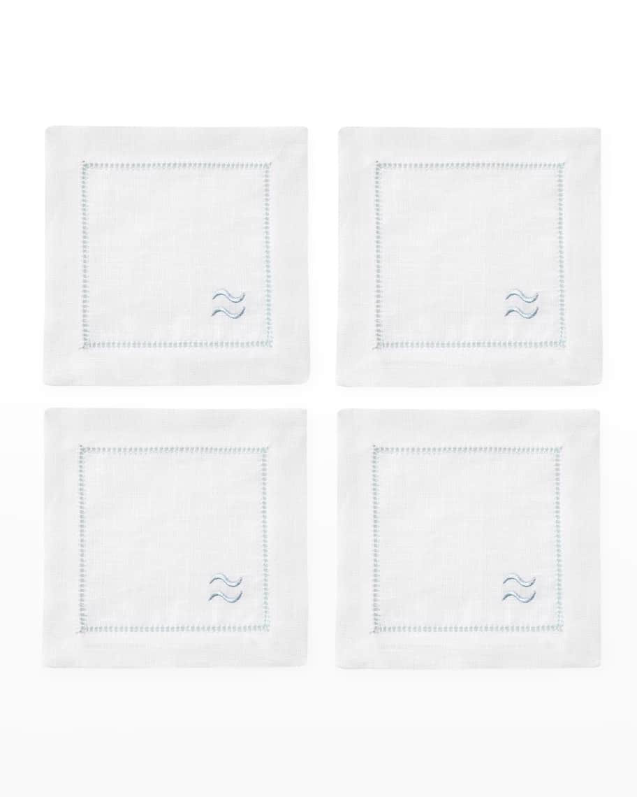 Sferra Segni Cocktail Napkins, Set of 4 | Neiman Marcus