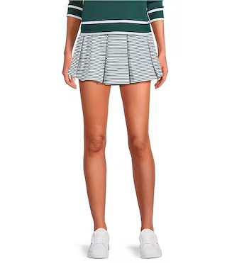 Addison Bay Racquet Smooth Sport Pleated Mini Skort | Dillard's | Dillard's