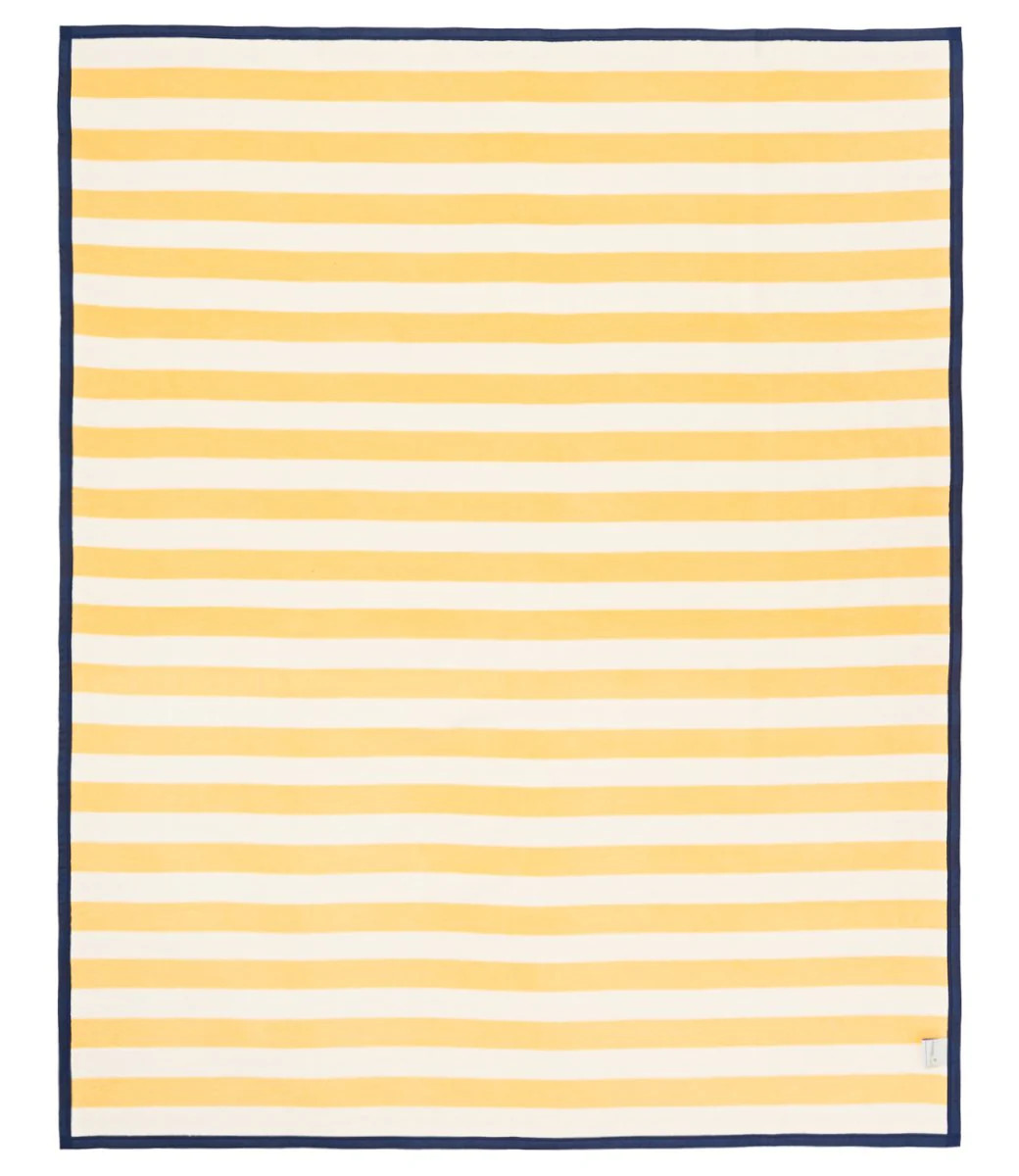 Classic Yellow Stripe Blanket | ChappyWrap
