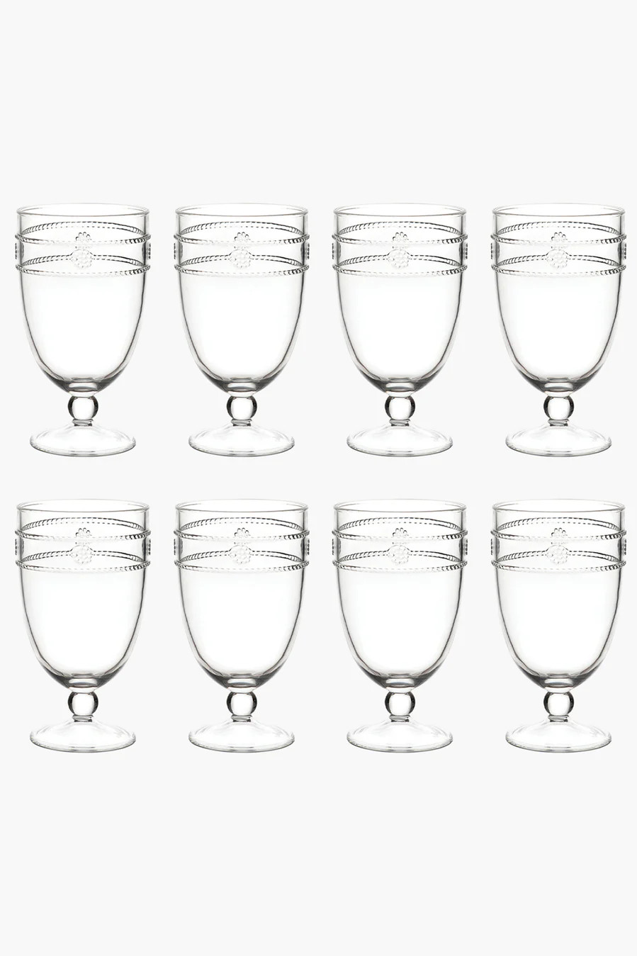 Isabella Acrylic Goblet Set Of 8 | Tuckernuck (US)