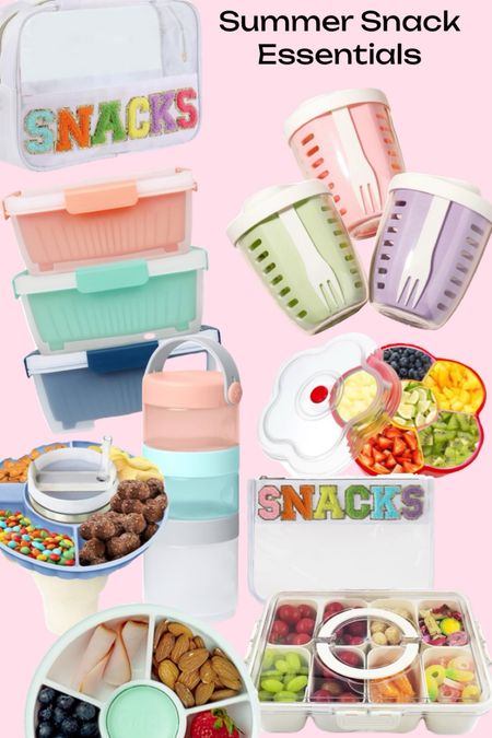 Snack on style this season with the cute but practical snack containers. 

#LTKTravel #LTKHome #LTKFindsUnder50