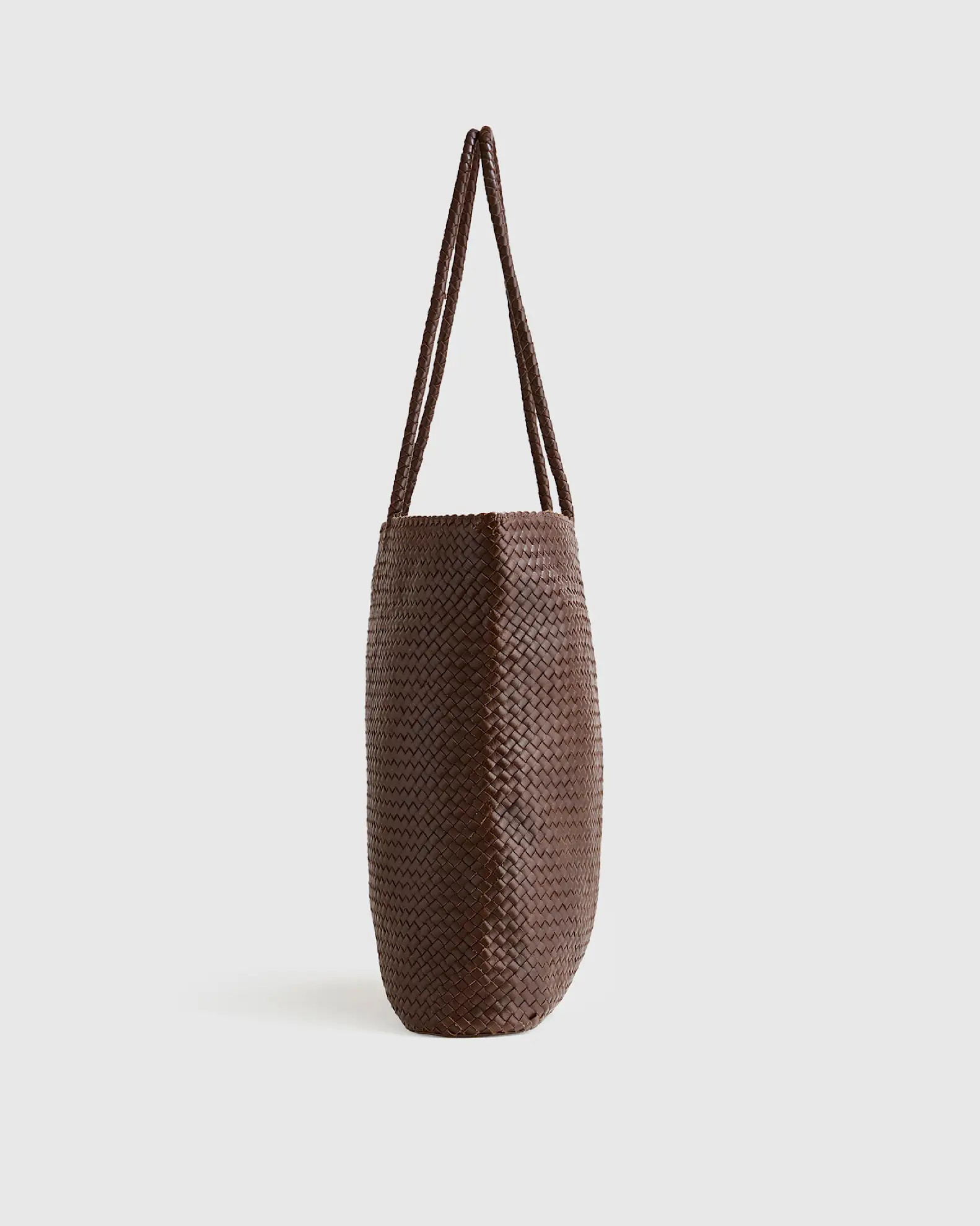 Italian Leather Handwoven Tote | Quince