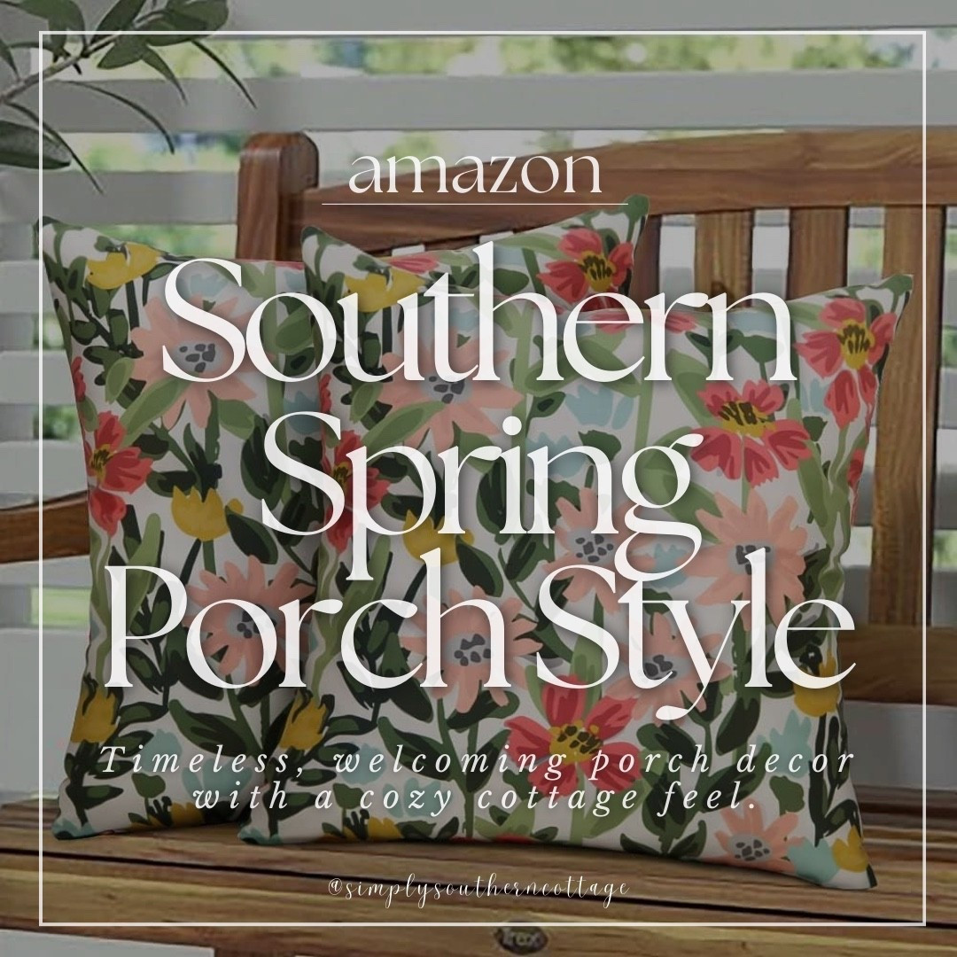 Southern Spring Style! 
Timeless, welcoming porch decor with a cozy cottage feel.
-
-
-
Spring decor, amazon decor, spring cleaning, new decor, simple decor, season decor, pastels, home, home updates, amazon home decor, amazon home, home updates, living room, bedroom, office space, home decor, art work, garden essentials, garden decor 

#LTKSeasonal #LTKHome
