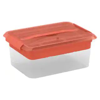 14.5qt. Blush Latchmate Storage Box with Tray by Simply Tidy™ | Michaels Stores