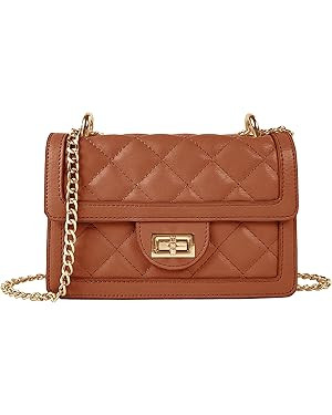 SG SUGU Small Quilted Crossbody Bag, Trendy Designer Mini Shoulder Bag, Phone Wallet Purse for Wo... | Amazon (US)