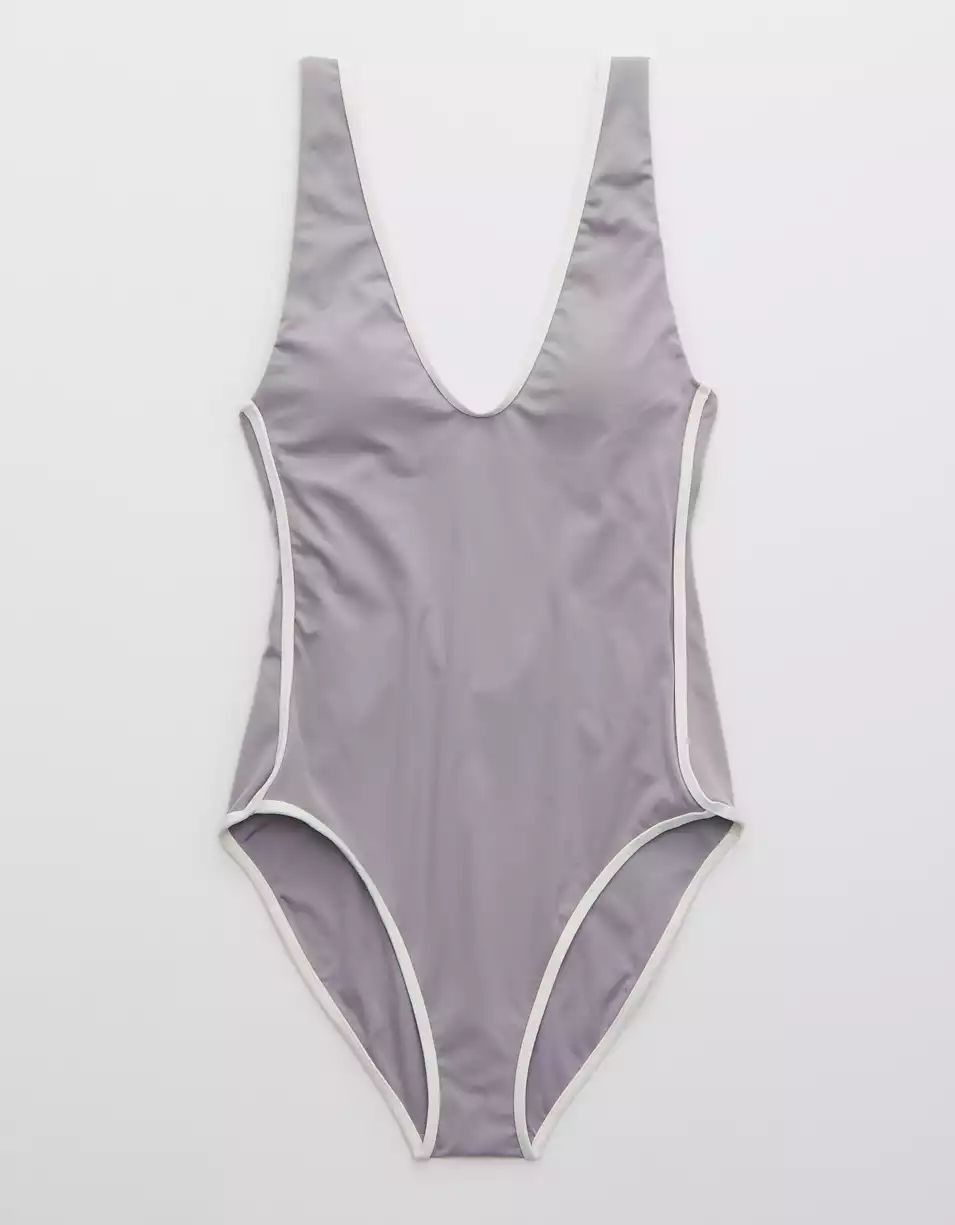 OFFLINE Real Me Scoop One Piece Swimsuit | American Eagle Outfitters (US & CA)